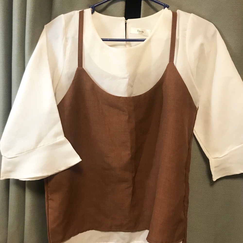 Korean fashion Bustier Top